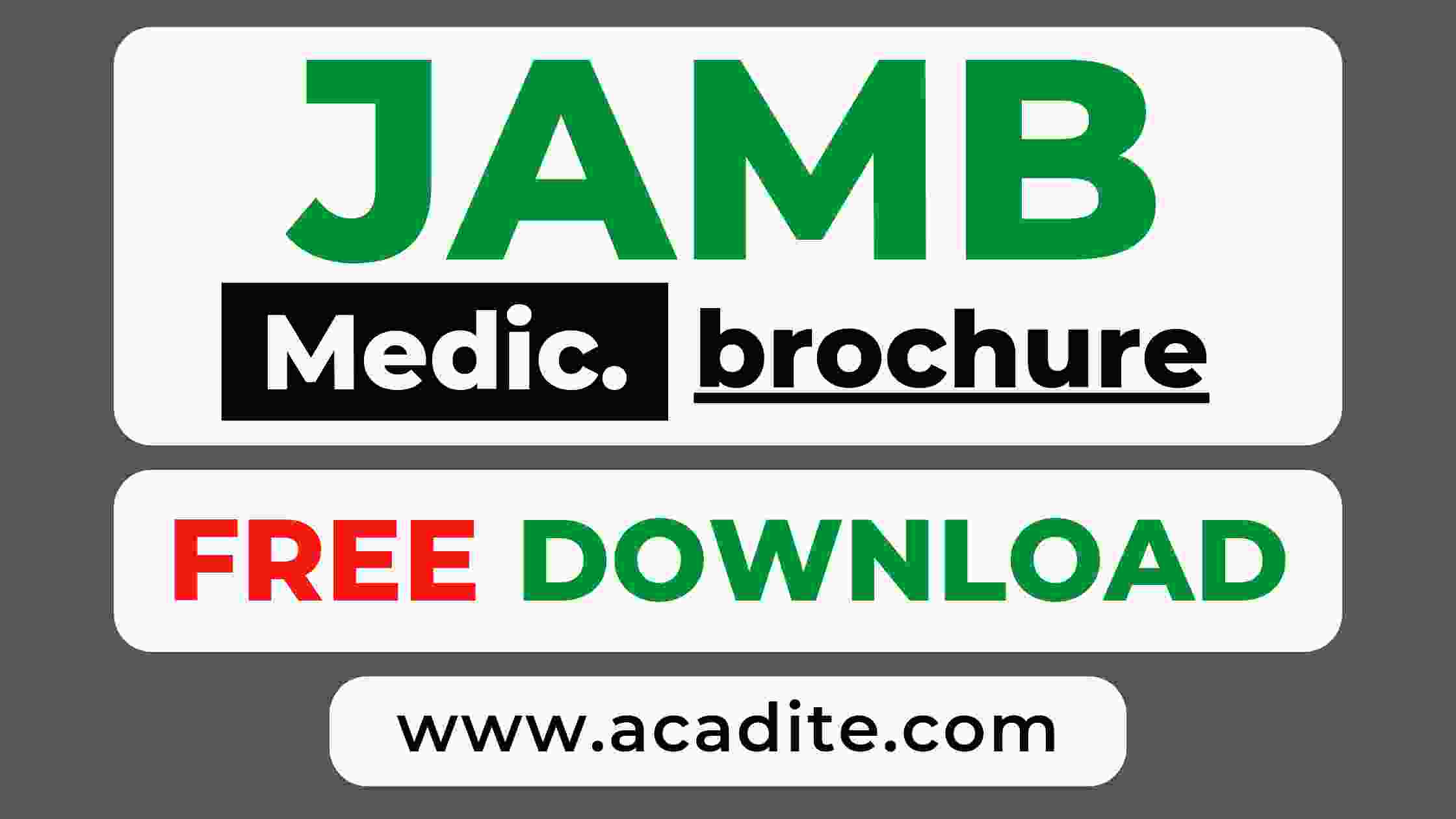 medical brochure